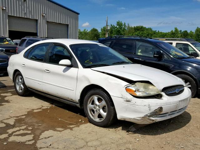 1FAFP55U33A262940 - 2003 FORD TAURUS SES WHITE photo 1