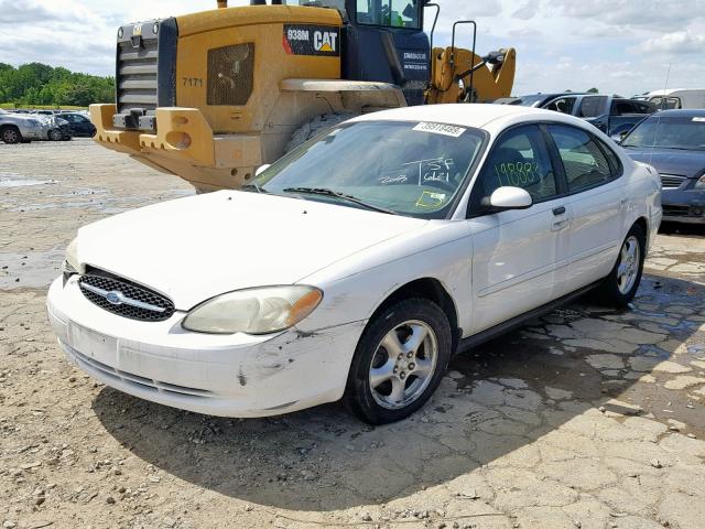 1FAFP55U33A262940 - 2003 FORD TAURUS SES WHITE photo 2