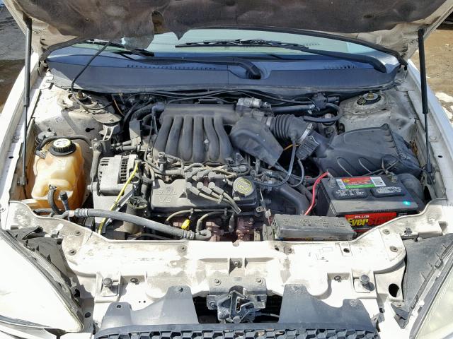 1FAFP55U33A262940 - 2003 FORD TAURUS SES WHITE photo 7