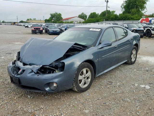 2G2WP552161236557 - 2006 PONTIAC GRAND PRIX BLUE photo 2