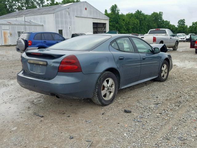 2G2WP552161236557 - 2006 PONTIAC GRAND PRIX BLUE photo 4