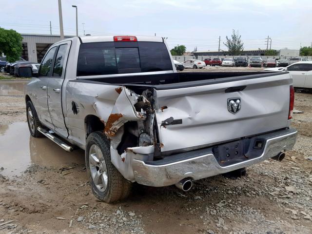 1C6RR6GT4DS679515 - 2013 RAM 1500 SLT SILVER photo 3