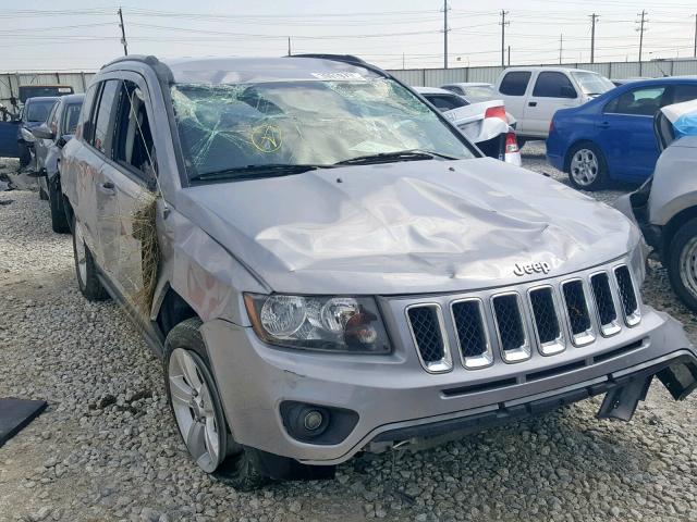 1C4NJCBA6HD147437 - 2017 JEEP COMPASS SP ვერცხლისფერი ფოტო 1
