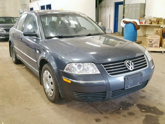 WVWMD63B03P450667 - 2003 VOLKSWAGEN PASSAT GL BLUE photo 1