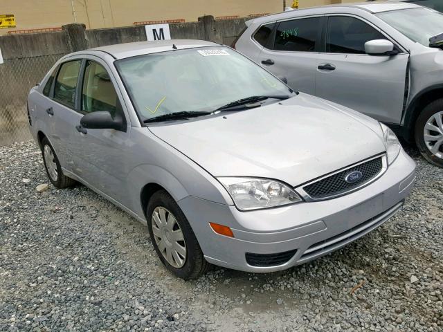 1FAFP34N27W134308 - 2007 FORD FOCUS ZX4 SILVER photo 1