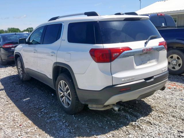 1GKKNLLS0HZ141400 - 2017 GMC ACADIA SLE WHITE photo 3