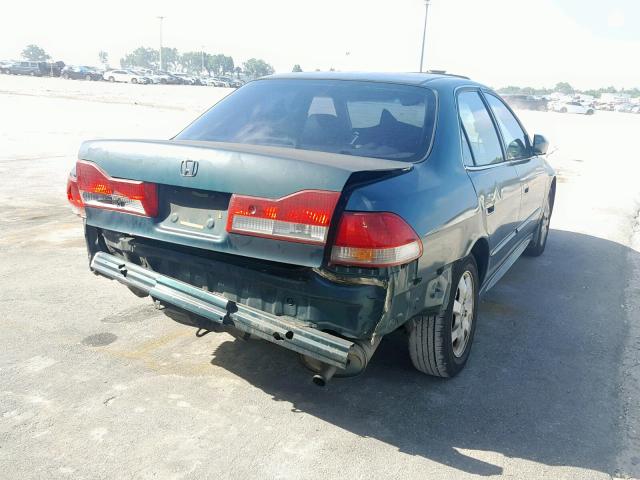 JHMCG56692C001424 - 2002 HONDA ACCORD EX GREEN photo 4