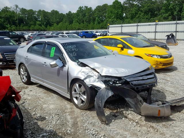 3FAHP0KC6CR251167 - 2012 FORD FUSION SPO SILVER photo 1