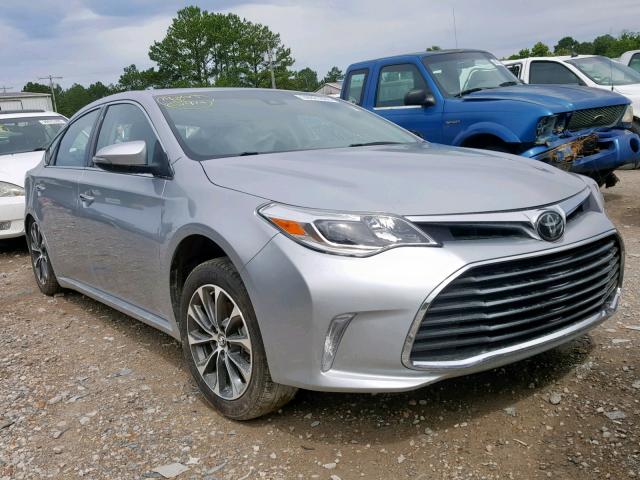 4T1BK1EB8JU284339 - 2018 TOYOTA AVALON XLE SILVER photo 1
