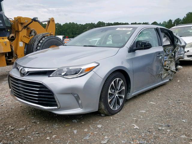 4T1BK1EB8JU284339 - 2018 TOYOTA AVALON XLE SILVER photo 2