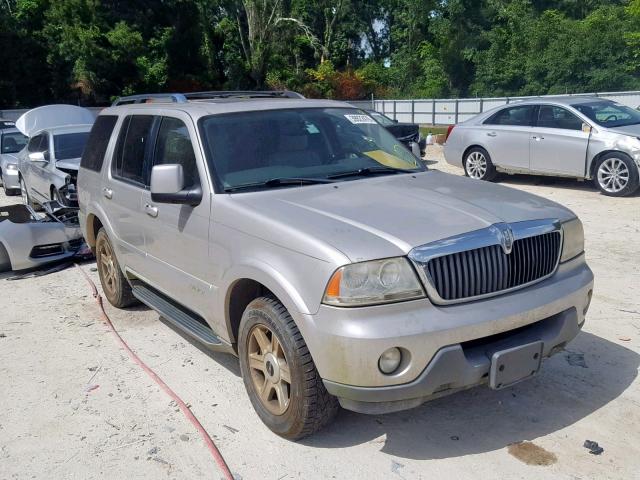 5LMEU68H94ZJ01278 - 2004 LINCOLN AVIATOR Gümüş foto 1