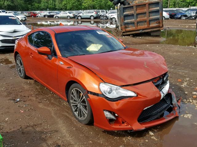 JF1ZNAA15G8705576 - 2016 TOYOTA SCION FR-S ORANGE photo 1