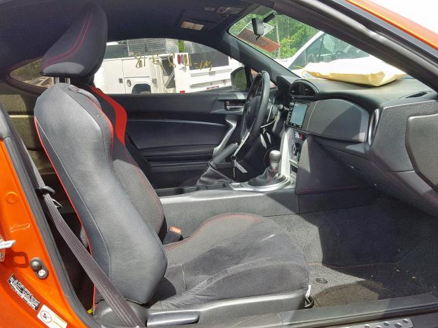 JF1ZNAA15G8705576 - 2016 TOYOTA SCION FR-S ORANGE photo 5