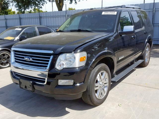 1FMEU75E78UB24371 - 2008 FORD EXPLORER L BLACK photo 2