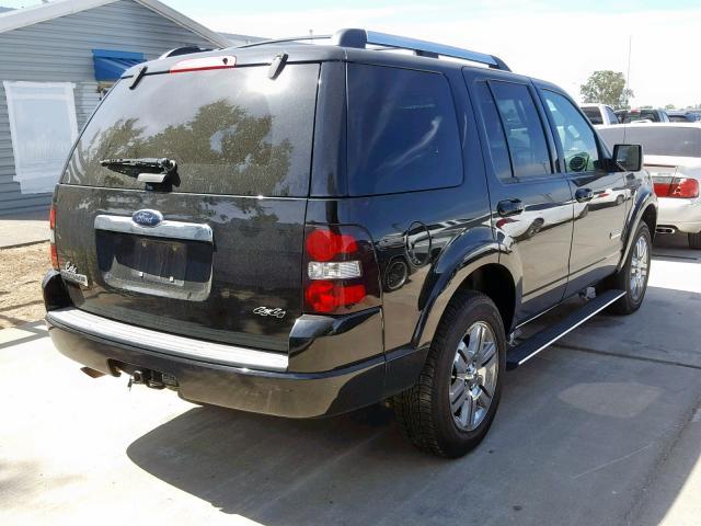 1FMEU75E78UB24371 - 2008 FORD EXPLORER L BLACK photo 4