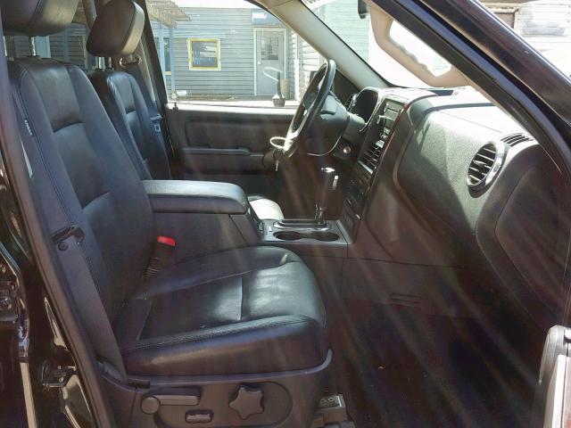 1FMEU75E78UB24371 - 2008 FORD EXPLORER L BLACK photo 5