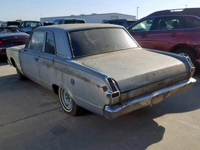 VL21A62637309 - 1966 PLYMOUTH RELIANT BLUE photo 3