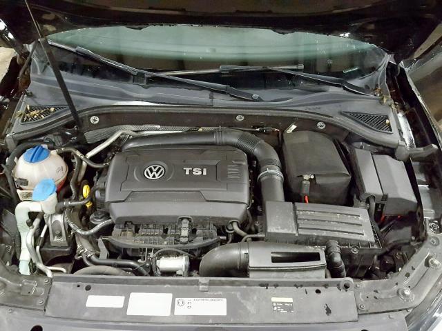 1VWAT7A34FC033584 - 2015 VOLKSWAGEN PASSAT S BLACK photo 7