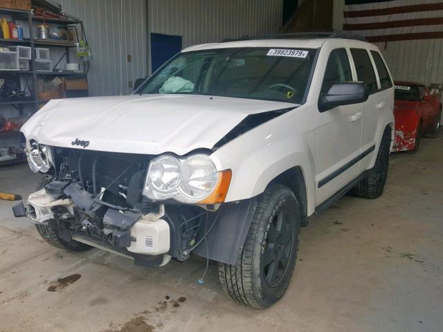 1J8GR48K08C247510 - 2008 JEEP GRAND CHER WHITE photo 2