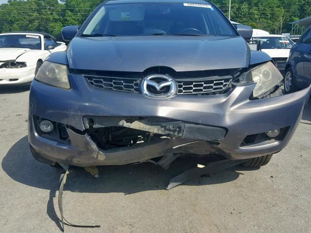 JM3ER29L370123135 - 2007 MAZDA CX-7 GRAY photo 9