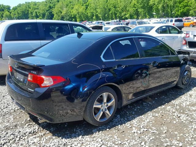 JH4CU2F87CC010293 - 2012 ACURA TSX SE BLACK photo 4