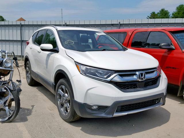 5J6RW2H84HL062792 - 2017 HONDA CR-V EXL WHITE photo 1