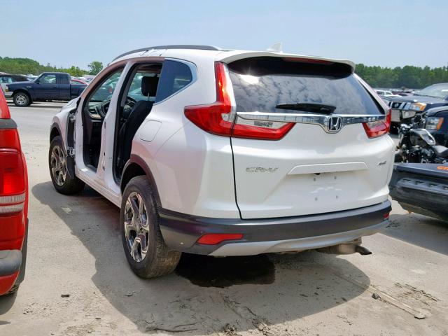 5J6RW2H84HL062792 - 2017 HONDA CR-V EXL WHITE photo 3