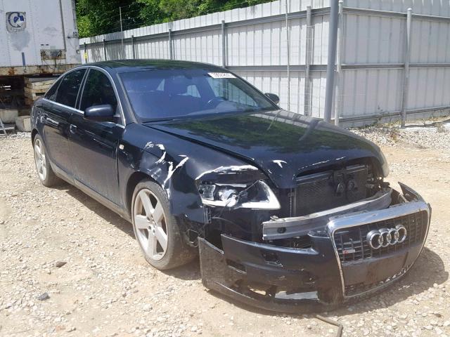 WAUEL74F76N027483 - 2006 AUDI A6 S-LINE BLACK photo 1