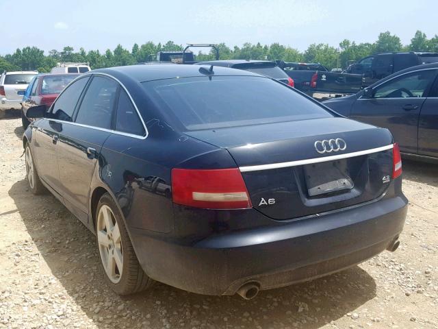 WAUEL74F76N027483 - 2006 AUDI A6 S-LINE BLACK photo 3