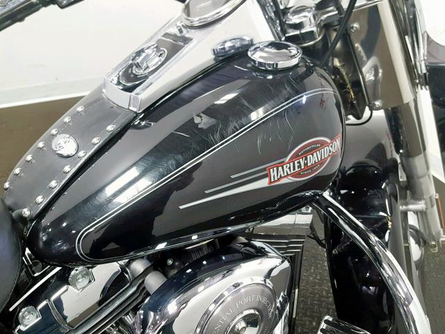 1HD1BWB136Y091636 - 2006 HARLEY-DAVIDSON FLSTCI BLACK photo 12