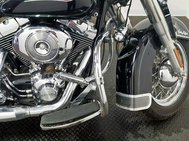 1HD1BWB136Y091636 - 2006 HARLEY-DAVIDSON FLSTCI BLACK photo 14