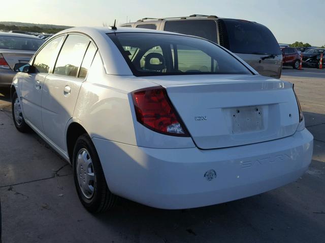 1G8AL55F27Z117651 - 2007 SATURN ION LEVEL WHITE photo 3