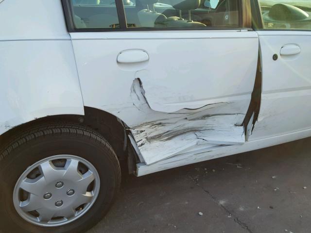 1G8AL55F27Z117651 - 2007 SATURN ION LEVEL WHITE photo 9