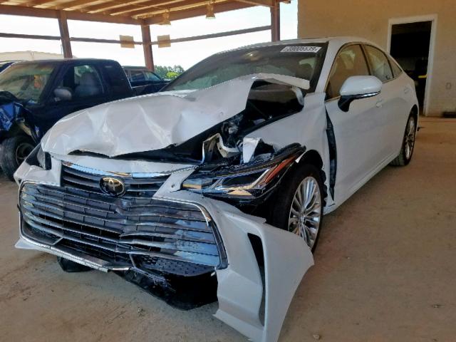 4T1BZ1FB3KU021266 - 2019 TOYOTA AVALON XLE WHITE photo 2