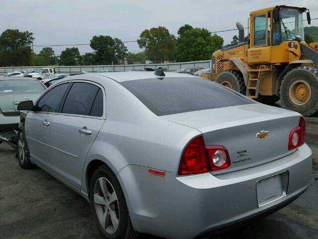 1G1ZC5E08CF300206 - 2012 CHEVROLET MALIBU 1LT 银色 照片 3