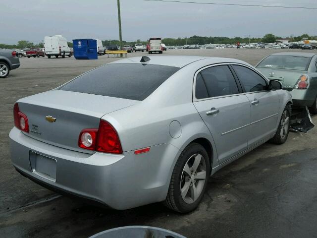 1G1ZC5E08CF300206 - 2012 CHEVROLET MALIBU 1LT 银色 照片 4