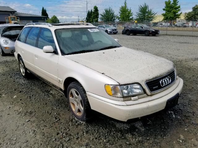 WAUJC84A1VN038650 - 1997 AUDI A6 QUATTRO WHITE photo 1