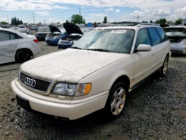 WAUJC84A1VN038650 - 1997 AUDI A6 QUATTRO WHITE photo 2