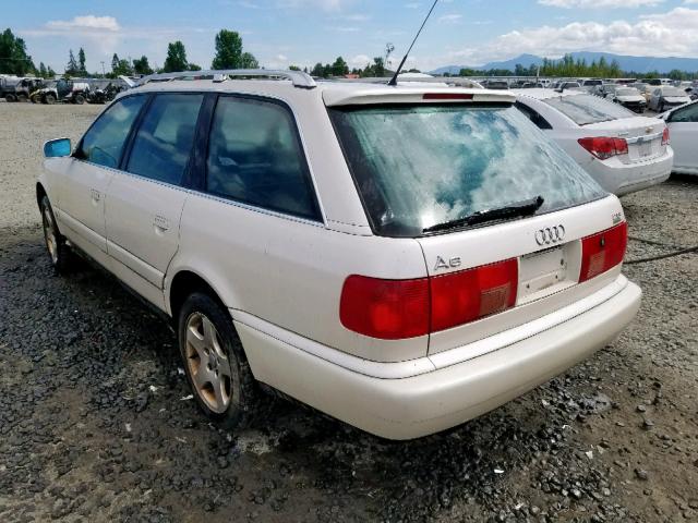 WAUJC84A1VN038650 - 1997 AUDI A6 QUATTRO WHITE photo 3