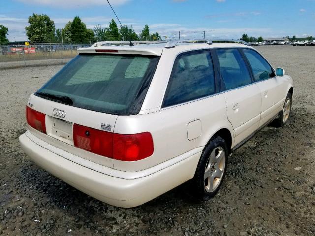 WAUJC84A1VN038650 - 1997 AUDI A6 QUATTRO WHITE photo 4