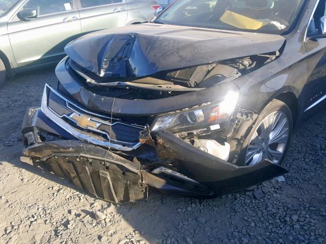 2G1145S34H9186942 - 2017 CHEVROLET IMPALA PRE BLACK photo 9