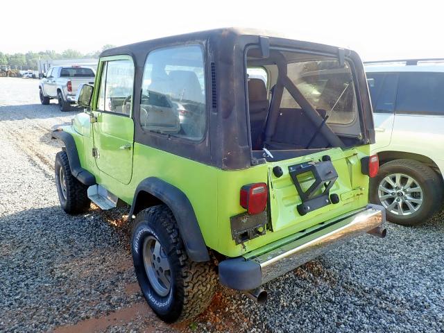 1JCCF87E3FT012516 - 1985 JEEP JEEP CJ7 GREEN photo 3