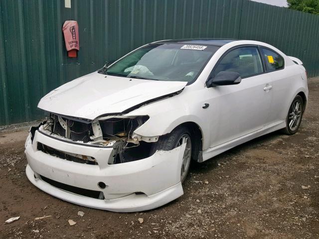 JTKDE177260068152 - 2006 TOYOTA SCION TC თეთრი ფოტო 2