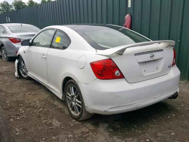 JTKDE177260068152 - 2006 TOYOTA SCION TC თეთრი ფოტო 3