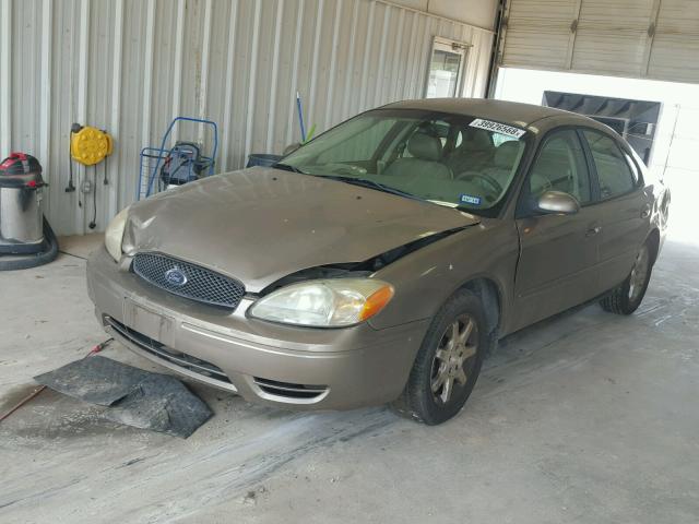 1FAFP56U36A254808 - 2006 FORD TAURUS SEL GOLD photo 2