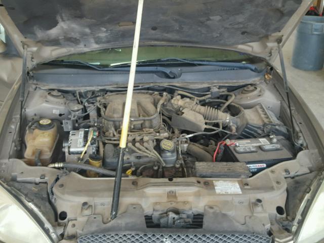 1FAFP56U36A254808 - 2006 FORD TAURUS SEL GOLD photo 7