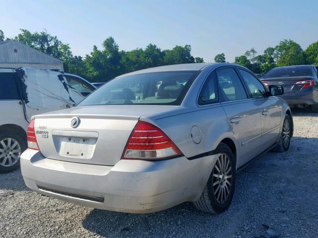 1MEFM42105G608061 - 2005 MERCURY MONTEGO PR ვერცხლისფერი ფოტო 4