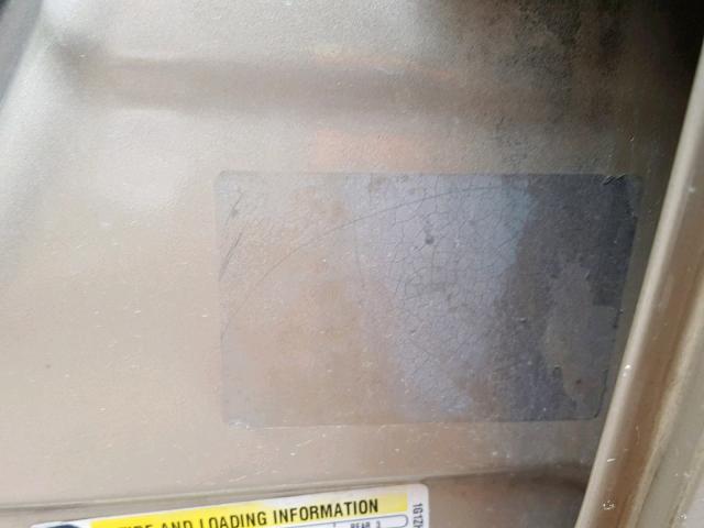 1G1ZH57B28F234419 - 2008 CHEVROLET MALIBU 1LT 金色 照片 10