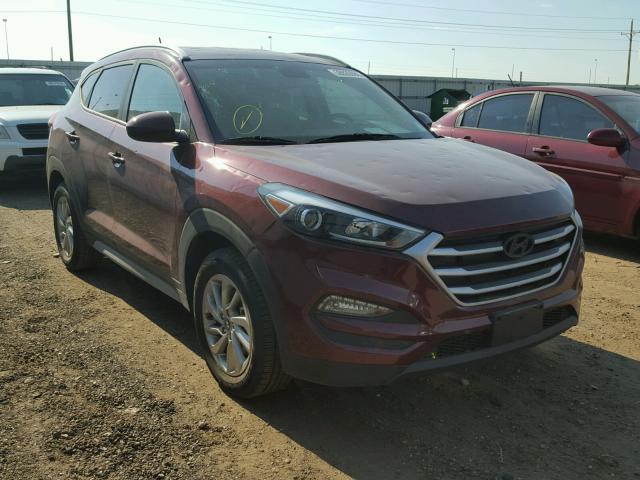 KM8J3CA40HU499025 - 2017 HYUNDAI TUCSON LIM BURGUNDY photo 1