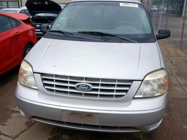 2FMZA50674BA95646 - 2004 FORD FREESTAR S SILVER photo 9